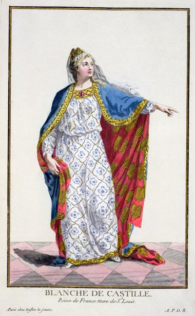 Blanche de Castile (1185-1252) Queen of France from 